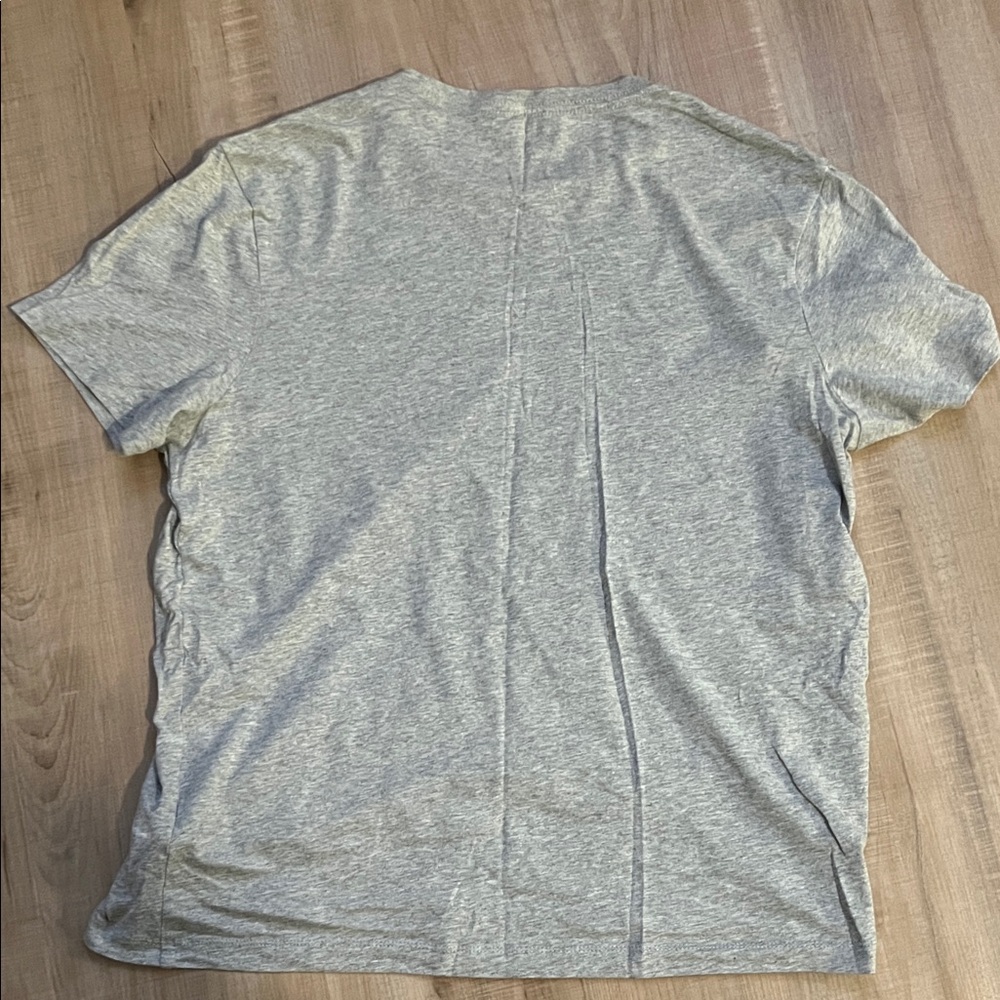 J. Crew Light Gray Men's Short Sleeve Tee - Picture 3 of 4